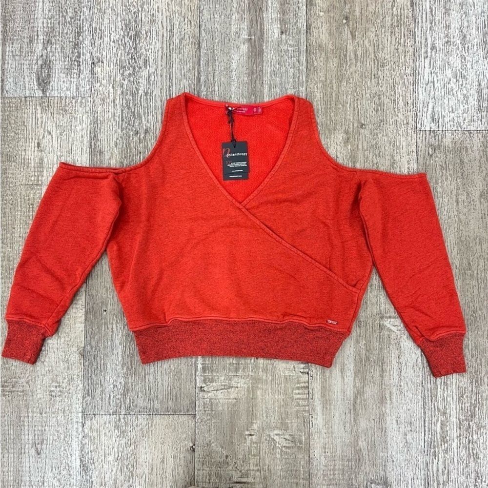 N:Philanthropy Ventura Sweatshirt In Red - Picture 2 of 6
